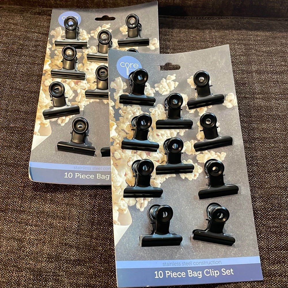 New Set of 20 bag clips